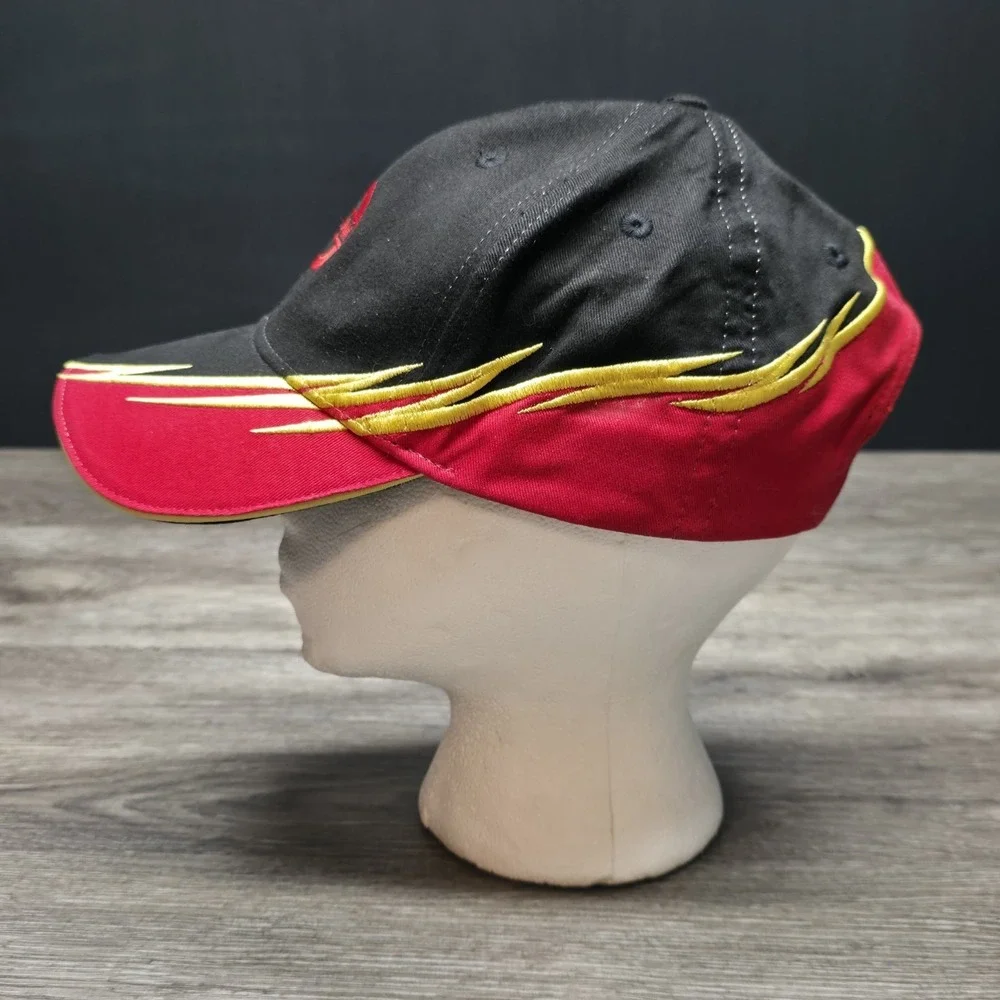 Nissan Hat - Red, Yellow, Black - Lightning Bolts - One Size Fits Most